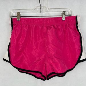 Pink B SPORT athletic workout shorts size large